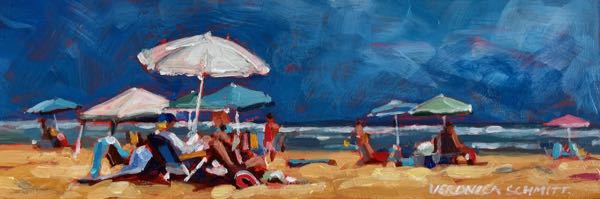 Leisure Day at the Beach SOLD