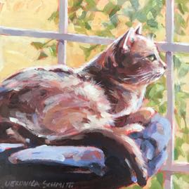 Cats #6 - Sunbathe 6x6