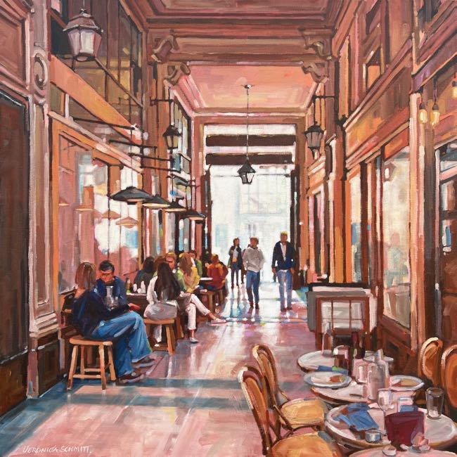 Passage Verdeau, Paris 30x30