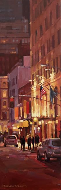 Lingering Goodbye 24x8